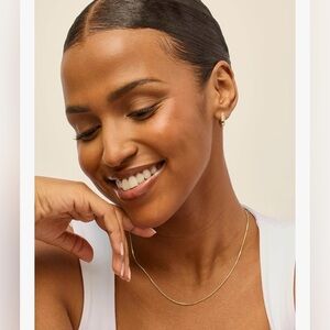 PAVOI 18K Gold Plated 925 Sterling Silver Posts Cubic Zirconia Hoop Earrings